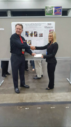 McNair Scholar Courney Norris Takes First Place in Poster Competition